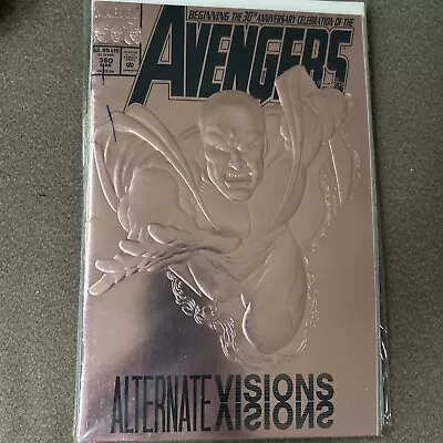 Buy Avengers Bronze Foil 30th Ann Alternate Visions Vol #1 #360 Marvel March 1993  • 7.12£