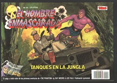 Buy EL Hombre Enmascarado #54 1988-Colosus-Magazine Format-Color Interior-Spanish... • 31.40£