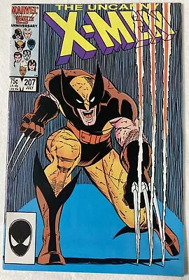 Buy Uncanny X Men 207 Marvel Comics 1986 9.2 John Romita Jr Cover Wolverine • 16.05£