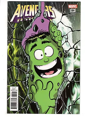 Buy Avengers #684 (2018) - Grade Nm - Skottie Young Variant - 1st Immortal Hulk! • 19.71£