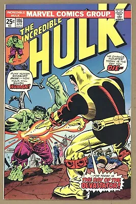 Buy Incredible Hulk 186 VFNM 1st Devastator! Puny Humans! 1975 Marvel Comics V399 • 31.97£