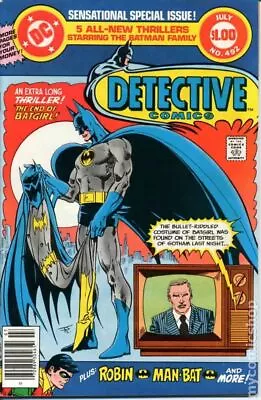 Buy Detective Comics #492 FN- 5.5 1980 Stock Image Low Grade • 7.86£