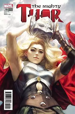 Buy Mighty Thor #705 Stanley Artgerm - Jane Foster Variant (2018 Marvel Comics) NM • 7.08£