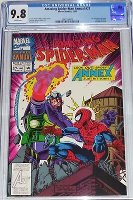 Buy Amazing Spider-Man Annual #27 CGC 9.8 From 1993 1st Appearance Of Annex  • 92.61£