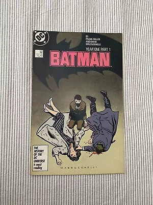 Buy Batman Year One #404 1st Print DC Comics 1987 - Frank Miller David Mazzucchelli • 30£