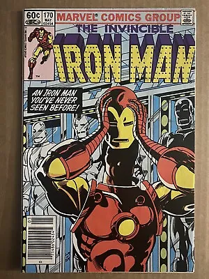 Buy Iron Man Armor Wars #170 1983 Newsstand Variant Marvel Comic Book • 99.08£