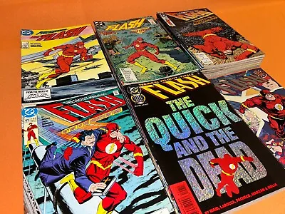 Buy Flash (1987) #1-100+ - Dc Comics Mark Waid 92 1st Impulse - Huge Vf/nm Run Lot! • 197.57£