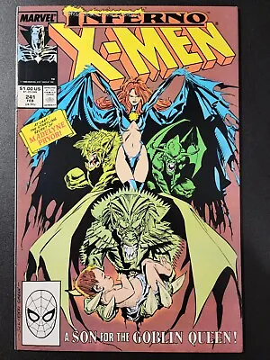 Buy Uncanny X-Men #241 Origin Madelyne Pryor VF+ Marvel Comics 1988 • 7.18£