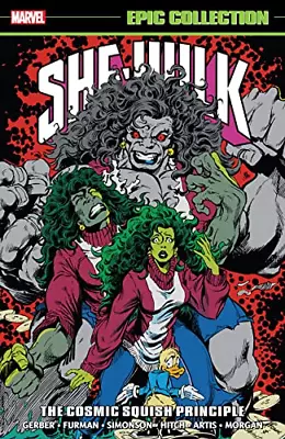 Buy Marvel Epic Collection SHE-HULK: THE COSMIC SQUISH PRINCIPLE Graphic Novel • 36.99£