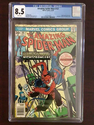 Buy CGC 8.5 Amazing Spider-Man 161 X-Men Nightcrawler Early Punisher White Pages • 59.96£