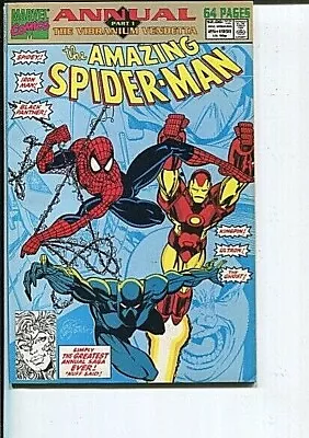 Buy Amazing Spider-man Annual 25 Nm- First Venom Solo Story Ditko 1991 • 10.46£