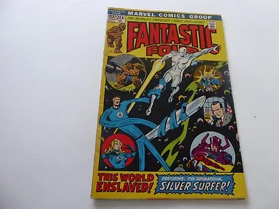 Buy Fantastic Four #123 Comic  June 1972   Silver Surfer  Smooth Copy  Fine+ • 63.11£