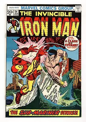 Buy Iron Man #54 FN+ 6.5 1973 1st App. Moondragon • 87.95£