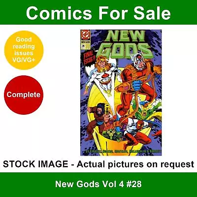 Buy DC New Gods Vol 4 #28 Comic - VG/VG+ 01 August 1991 • 2.99£
