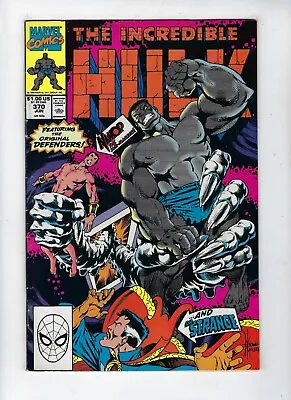Buy Incredible Hulk # 370 Marvel Comics Namor & Dr Strange App Jun 1990 FN+ • 3.95£