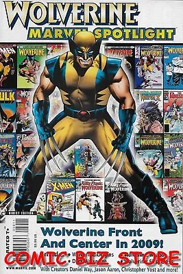Buy Marvel Spotlight: Wolverine (2009) 1st Print Bagged & Boarded Marvel Comics • 3.50£