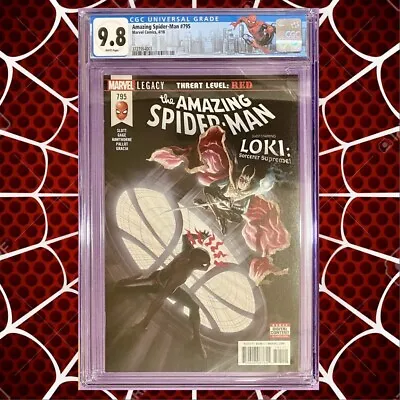 Buy 🔥 AMAZING SPIDER-MAN #795 Alex Ross Variant CGC 9.8 Marvel Comic NM+ • 71.15£