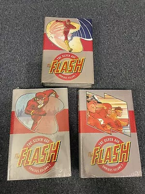 Buy The Flash Silver Age Omnibus Volume 1-3 Lot Set New Sealed DC Comics Hardcover • 241.28£