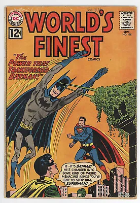 Buy World's Finest Comics #128 - 3.5 - Batman, Superman, Aquaman, Green Arrow - 1962 • 1.57£