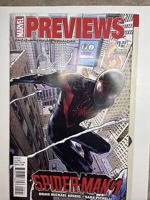 Buy Marvel Previews #5 Spider-Man #1 2016 Miles Morales Cho Hip Hop Bagley Variant • 15.83£