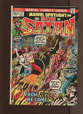 Buy Marvel Spotlight #12 - Son Of Satan! (6.5) 1973 • 30.85£