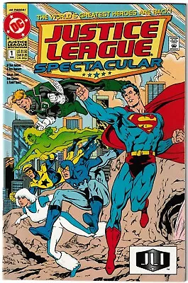 Buy Justice League Spectacular #1 - DC 1992 - Written By Dan Jurgens [Ft Superman] • 7.99£