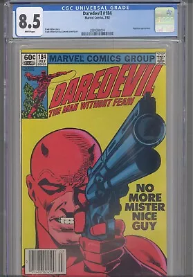 Buy Daredevil #184 CGC 8.5 1982 Marvel Comics Frank Miller Cover & Art Punisher App • 39.68£