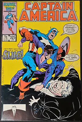 Buy Marvel CAPTAIN AMERICA #325 Direct (Jan 1987) Mark Gruenwald Paul Neary M. Zeck • 6.40£