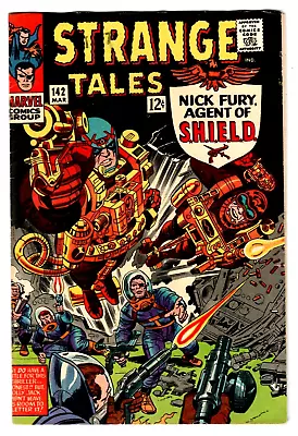 Buy STRANGE TALES #142 Marvel Comics 1966 Nick Fury, Doctor Strange,  Fine  6.0 • 25.70£
