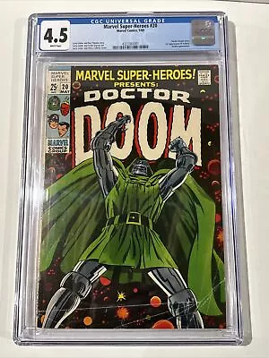 Buy Marvel Super-Heroes Presents #20 CGC 4.5 WP - Dr Doom - 1st Valeria - Diablo • 199.87£