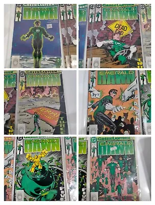 Buy GREEN LANTERN EMERALD DAWN #1-6 HAL JORDAN DC COMICS 1989 SET (6) Bundle Lot • 13.50£