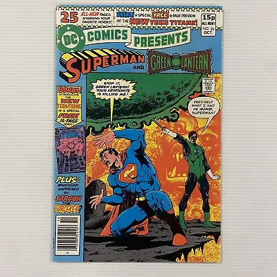 Buy DC Comics Presents #26 Superman & Green Lantern VF+ 1st App. The New Teen Titans • 105£