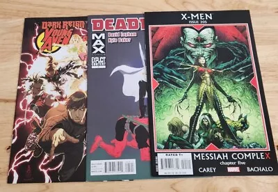 Buy Marvel Key Comic Lot: X-Men 205, Deadpool Max 5, Dark Reign Young Avengers 1 • 23.89£