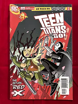 Buy Teen Titans Go! #23 (DC 2005) 1st Appearance Of Red X! Nice Complete Copy! Key! • 71.15£