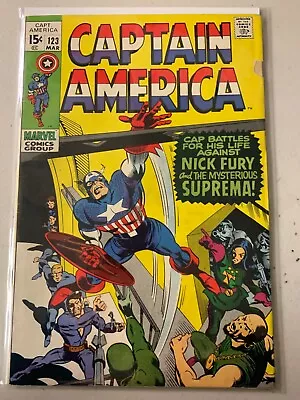 Buy Captain America #123 4.0 (1970) • 7.91£