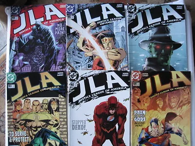 Buy JLA #s 101,102,103,104,105,106 :PAIN OF THE GODS, COMPLETE 6 Issue DC 2004 Story • 15.99£