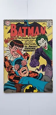 Buy Batman #186 Gaggy 1st Appearance Plus Joker.Fine+ • 34£