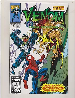 Buy Venom Lethal Protector #4 Marvel 1993 1st Appearance Of The Scream Symbiote! • 11.85£