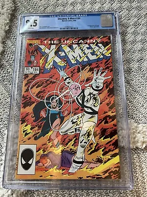 Buy Uncanny X-Men #184 (1984) CGC 8.5 White Pages 1st Forge Appearance, Selene App. • 63.86£