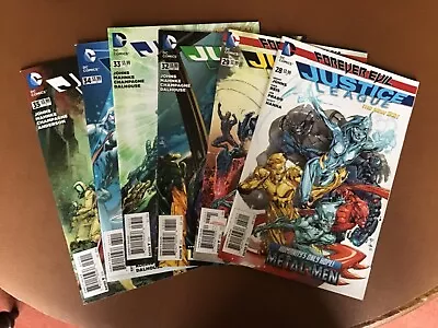 Buy DC Comics Justice League New 52 July 2014 Issue 28-29 & 32-35 Bundle======+ • 7.99£