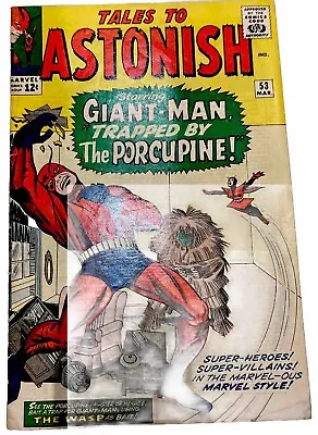 Buy Tales To Astonish #53. March 1964. Marvel. 2nd App Of Porcupine!  Vg+ • 18£