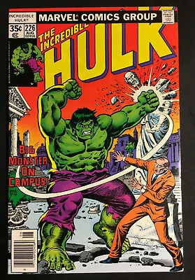 Buy Incredible Hulk 226 Captain Marvel V 1 High Grade Vintage Thor  Avengers Red She • 38.72£