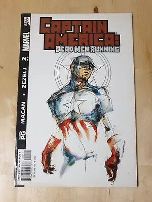 Buy Captain America Dead Men Running #2 Cover A First Printing Marvel Comics 2002 • 3.99£