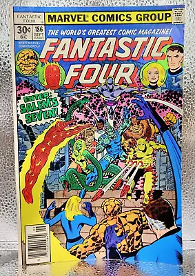 Buy FANTASTIC FOUR ISSUE #186 - 30¢ COVER PRICE MARVEL | SEP 1, 1977 | Key Isue • 12£
