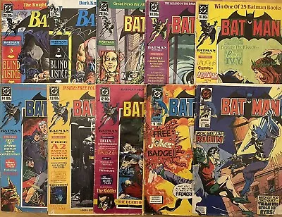 Buy DC Comics Batman Monthly (1989) X 10 • 25£
