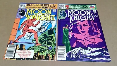 Buy Moon Knight 13 & 14 Marvel Comics 1981 1st Meeting Daredevil 1st Scarlet • 13.39£