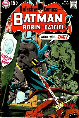 Buy Detective Batman  Target For Tonight  #401 DC Comics July 1970 • 7.99£