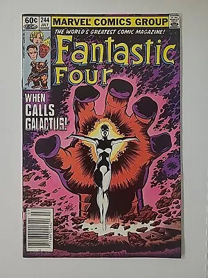 Buy Fantastic Four 244 Newsstand Frankie Raye • 32.17£