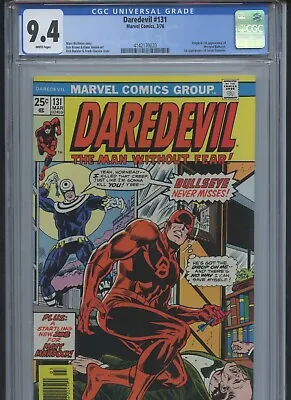 Buy Daredevil #131 1976 CGC 9.4~ • 633.26£