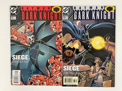 Buy Batman Legends Of The Dark Knight Vol. 1 Nos. 132 & 133 (Siege Part 1 & 2) 2000 • 5.95£